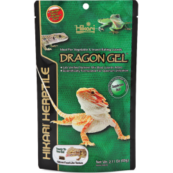 Hikari Dragon Gel 60 g nourriture pogona pas cher