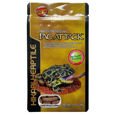Nourriture grenouille Pacman vente Hikari Pac Attack 40 g