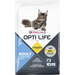 Croquettes pour chat stérilisé Opti Life poulet