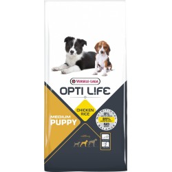 Croquettes poulet Opti Life pour chien medium