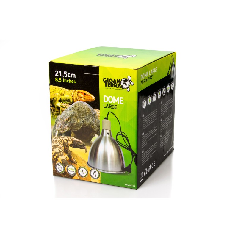 Dôme d’éclairage reptile GiganTerra 21 5 cm en vente