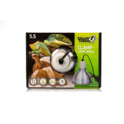 Lampe pince terrarium 14 cm UV chaleur pas chère