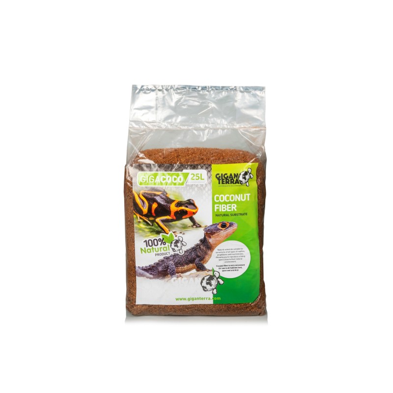 Fibre coco 25L GigaCoco terrarium tropical pas chère