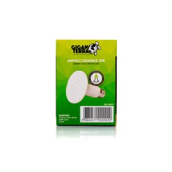 Ampoule céramique 25 W GiganTerra pour reptiles à petit prix