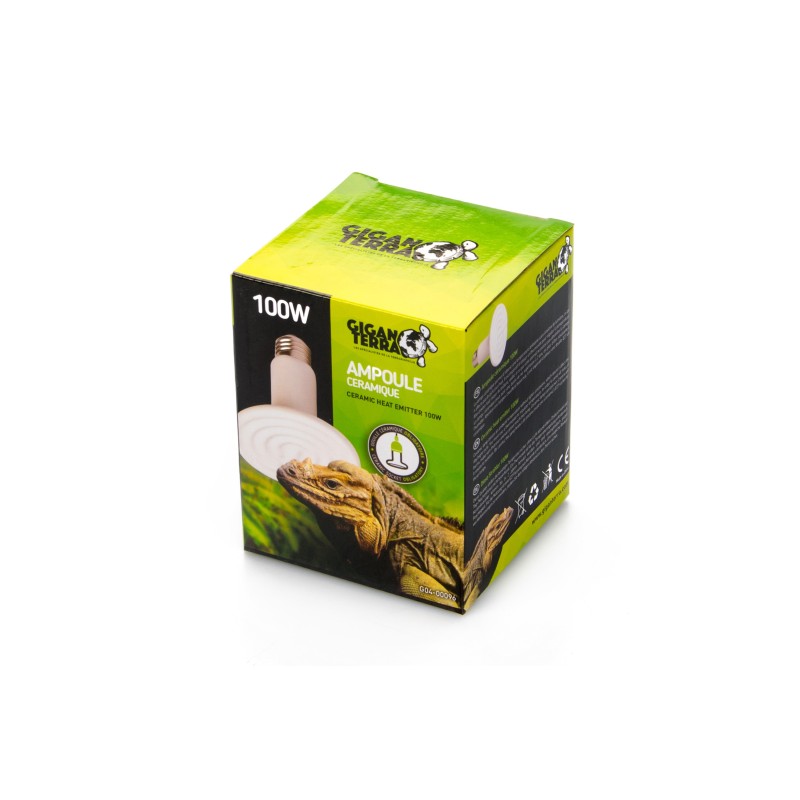 Ampoule céramique 100W reptiles tropicales pas chère