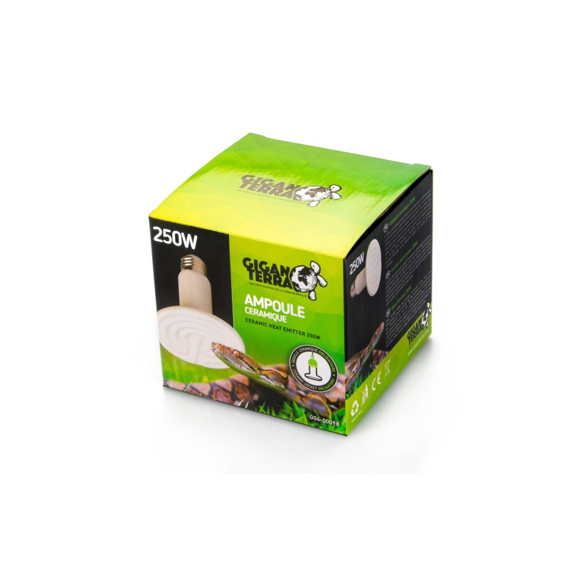 Vente Ampoule céramique 250W reptiles grands terrariums