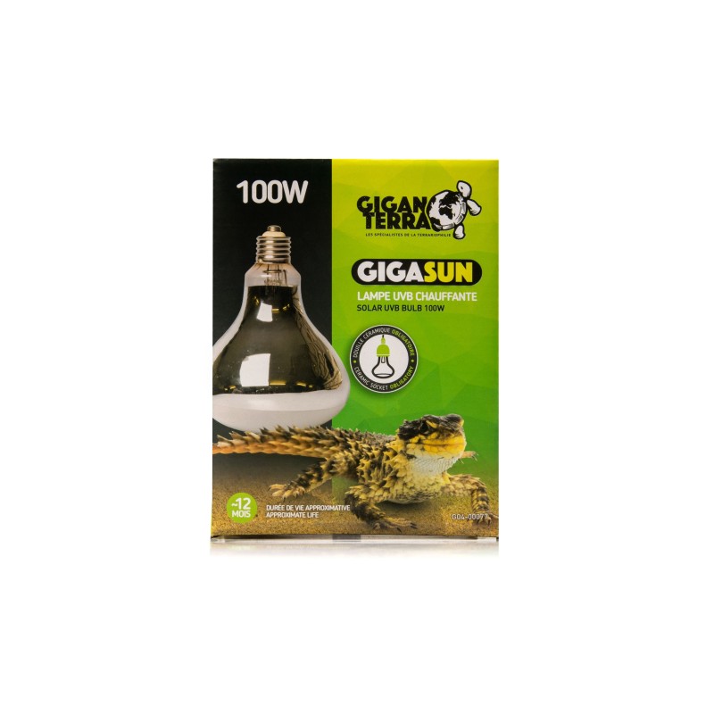 Lampe UVB 100W reptiles diurnes vente en ligne
