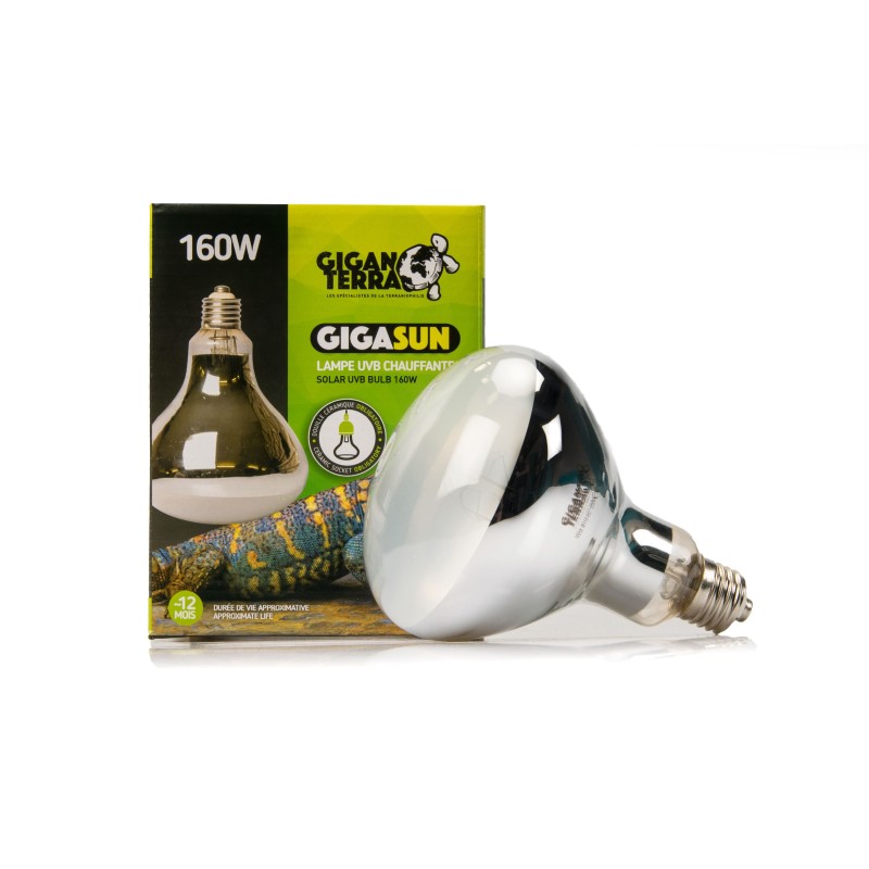 Vente Lampe UVB 160W reptiles grands terrariums