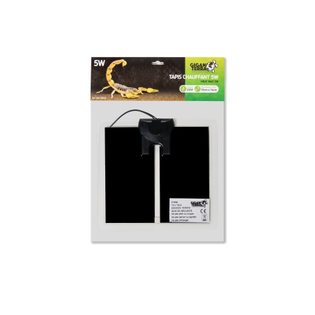 Tapis chauffant reptile 5 W GiganTerra 15x14 cm pas cher
