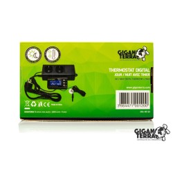 Thermostat terrarium jour nuit avec timer en commande