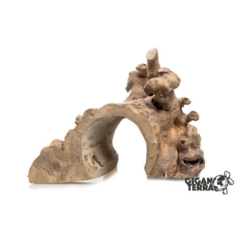 Cachette bois Java 25 cm GiganTerra reptile pas chère