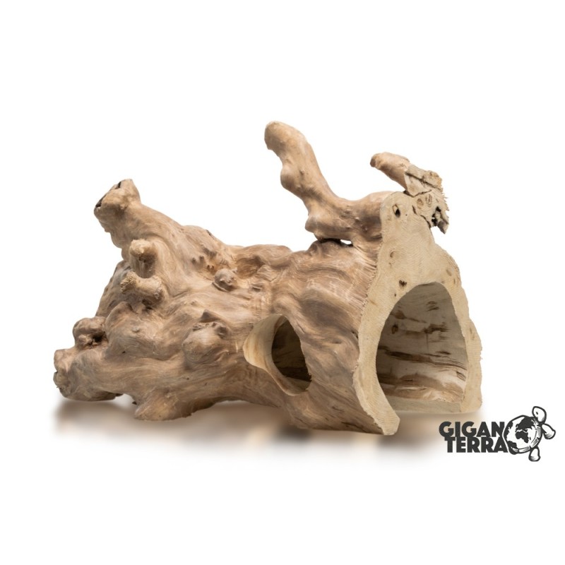 Cachette bois Java 25 cm GiganTerra reptile pas chère