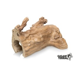 Cachette bois Java 25 cm GiganTerra reptile pas chère