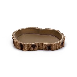 Gamelle eau terrarium GiganTerra M brune vente en ligne