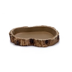 Gamelle eau terrarium GiganTerra M brune vente en ligne