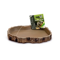 Grande gamelle eau reptile GiganTerra L brune commande