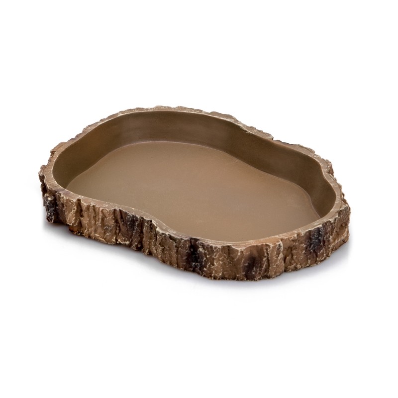 Grande gamelle eau reptile GiganTerra L brune commande