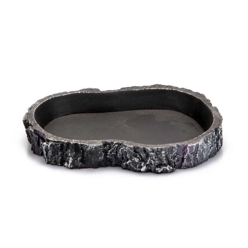 Gamelle eau reptile grise GiganTerra M pas chère