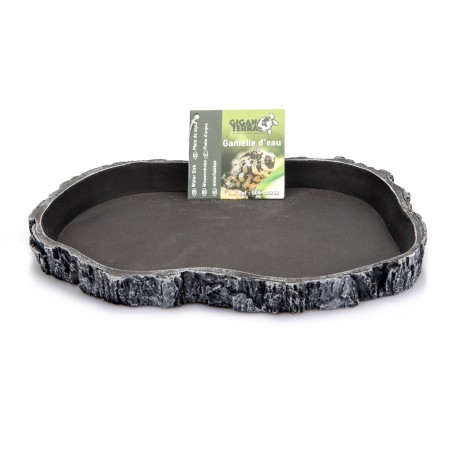 Grande gamelle eau grise reptile GiganTerra XL