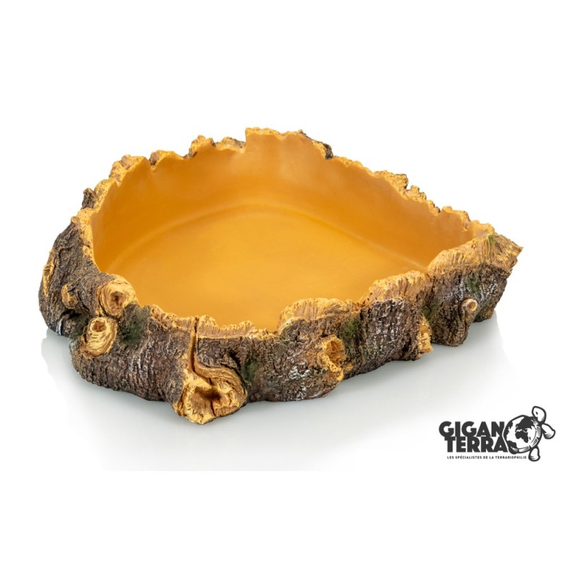 Gamelle d’eau d’angle reptile pas chère 19,5 cm GiganTerra