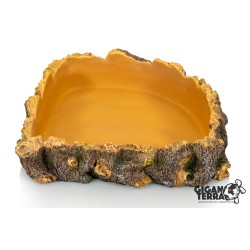 Gamelle d’eau d’angle reptile pas chère 19,5 cm GiganTerra