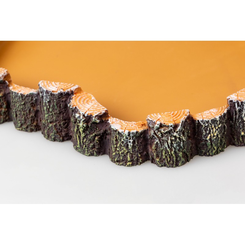 Gamelle rondin terrarium vente en ligne format compact