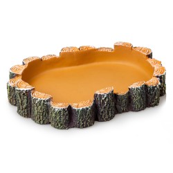 Gamelle bois reptile GiganTerra 13x10 cm pas chère