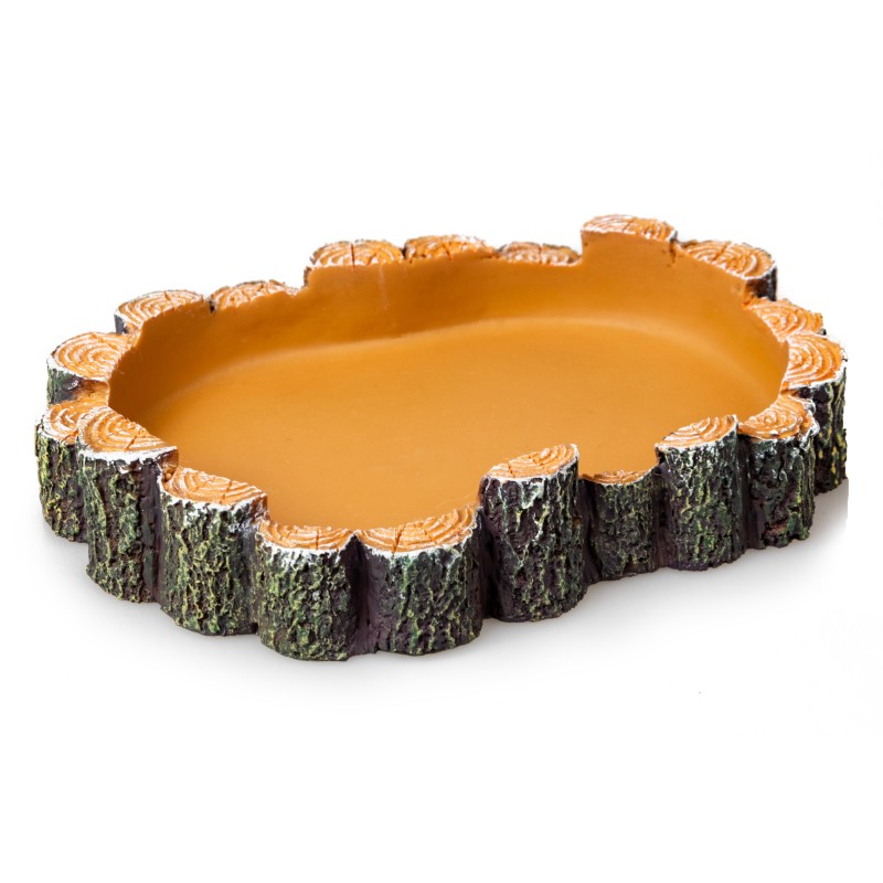 Gamelle bois reptile GiganTerra 13x10 cm pas chère