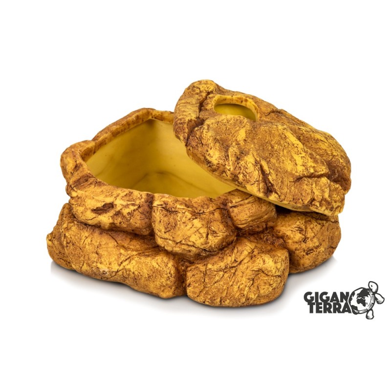 Achat pondoir reptile Sahara GiganTerra résine désertique