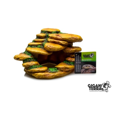 Plateforme angle désert terrarium aquarium pas chère