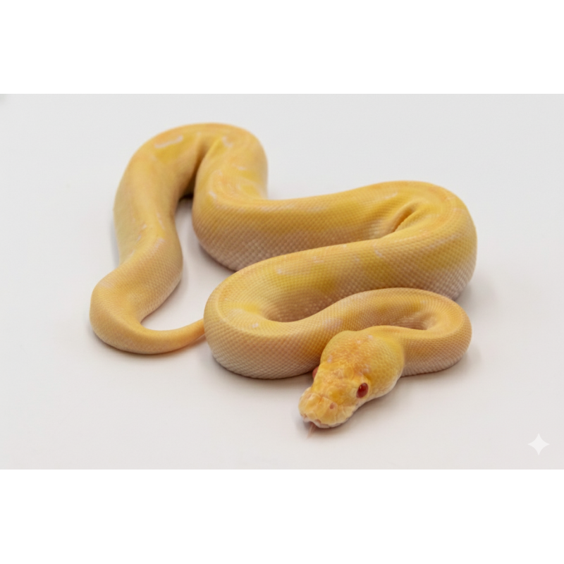 Vente Python Royal Albinos Champagne pucé en ligne