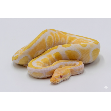 Python Royal Albinos Mahogany à vendre avec puce