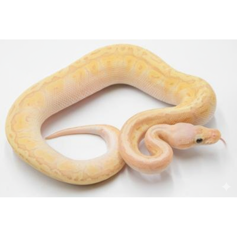 Achat en ligne Python Royal Banana Emperor Pinstripe clair