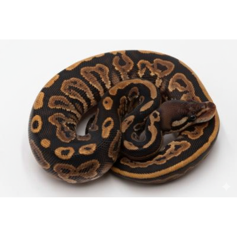 Achat Python Royal Black Pastel identifié vente en ligne