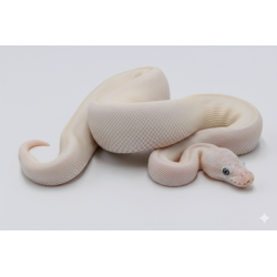 Python Regius – Python Royal Leucistic