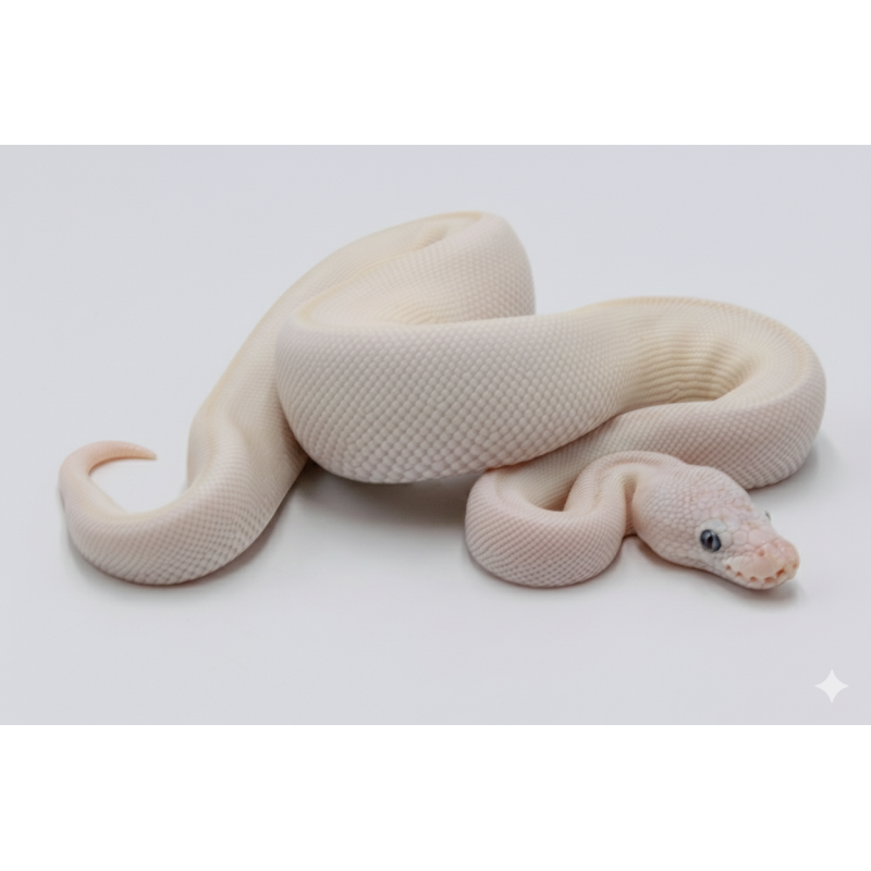 Python Regius – Python Royal Leucistic