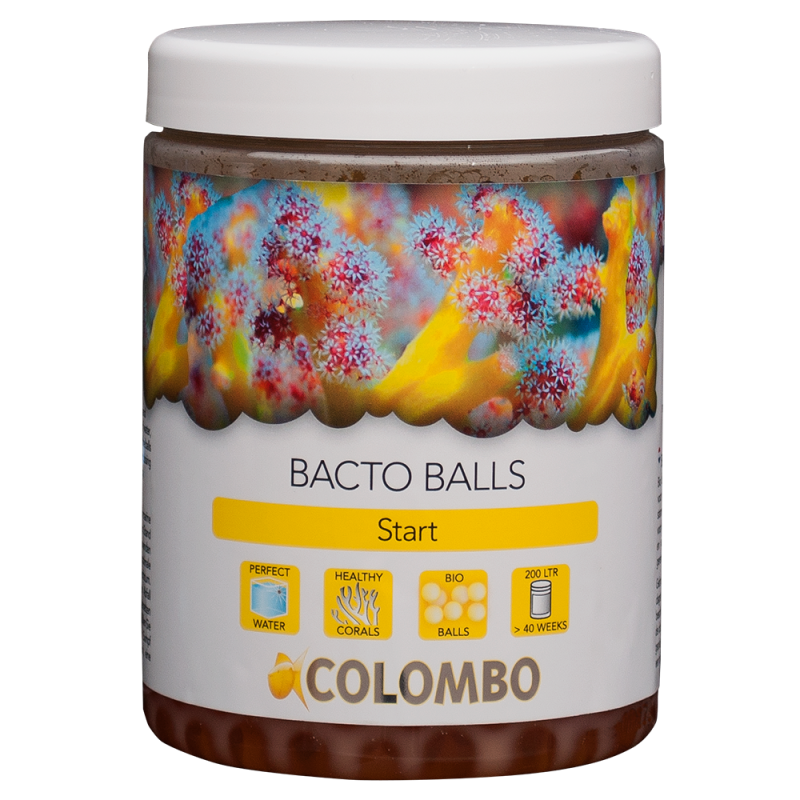 Pot de billes de bactéries Marine Bacto Balls Colombo 1000 ml pour aquarium marin