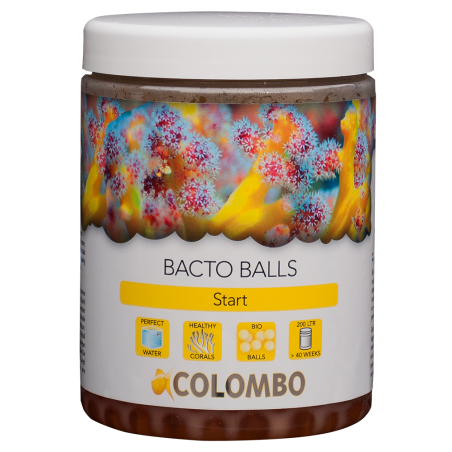 Pot de billes de bactéries Marine Bacto Balls Colombo 1000 ml pour aquarium marin