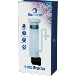 Nano réacteur à médias Blue Marine avec pompe intégrée pour aquarium marin