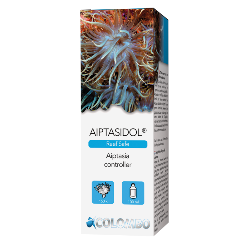 Flacon Marine Aiptasidol Colombo 100 ml traitement anti aiptasias pour récifal