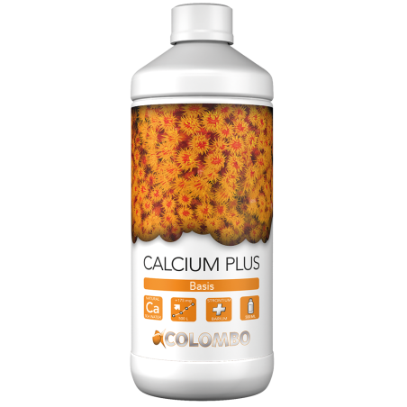 Flacon Marine Calcium+ Colombo 500 ml additif calcium pour aquarium récifal