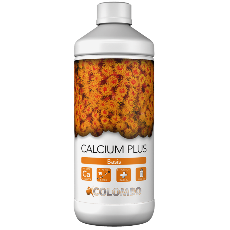 Flacon Marine Calcium+ Colombo 1000 ml additif calcium pour aquarium récifal