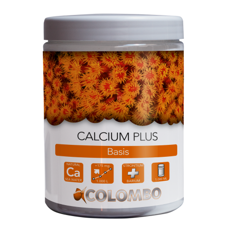 Pot de poudre Marine Calcium+ Colombo 1 kg additif calcium pour aquarium récifal
