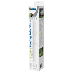 Tube de nourrissage en verre 30 cm SuperFish Scapers avec coupelle et ventouses