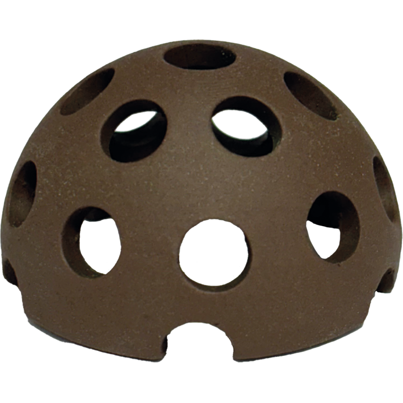 Cachette en céramique SuperFish Shrimp Dome S de 5 x 5 x 3 cm pour crevettes d'aquarium