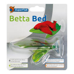 Plateforme de repos à deux feuilles SuperFish Betta Bed pour poisson combattant
