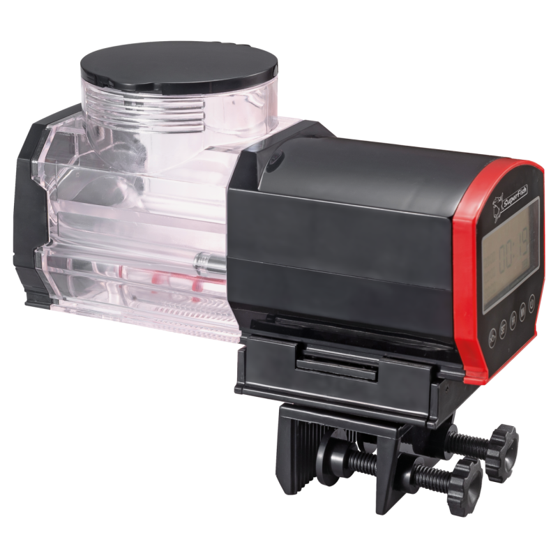 Distributeur électronique SuperFish Pro Aqua Fish Feeder à vis sans fin pour aquarium