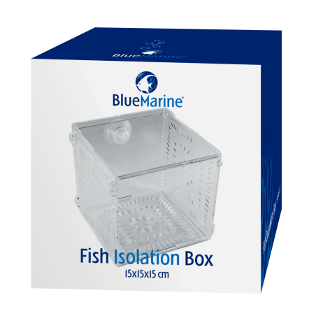 Box d'isolement à ventouses 15x15x15 cm pour poisson d'aquarium