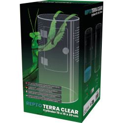 Repto Terra Clear Cilinder Terrarium cylindrique 15x15x30cm