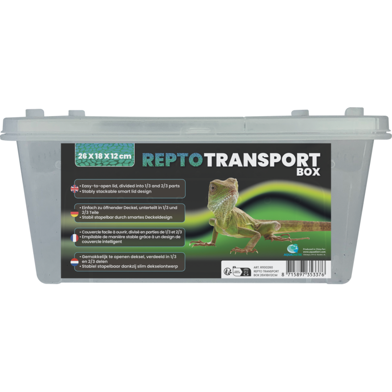 Repto Transport Box : Boîte de transport pour reptiles et insectes
